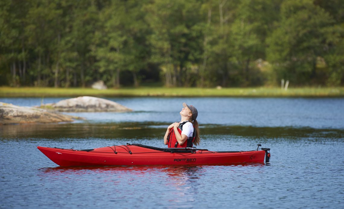 Kajakpaddling med Bastuflotten ReLaxa